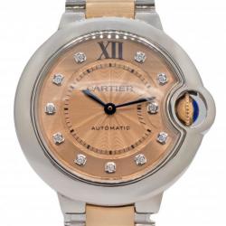 cartier Ballon Bleu De 33MM W2BB0032 Two Tone Watch